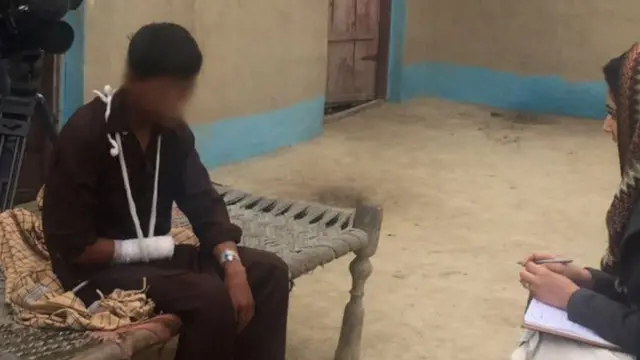 الصبي قيصر يقول إنه فخور بما فعله.