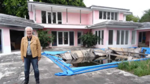 Christian Berdouare, el nuevo dueño de la antigua casa de Pablo Escobar