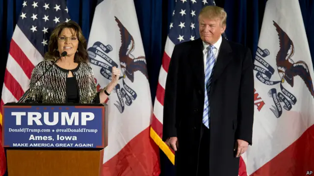 Bà Palin mô tả ông Trump "là ứng viên hoàn hảo"