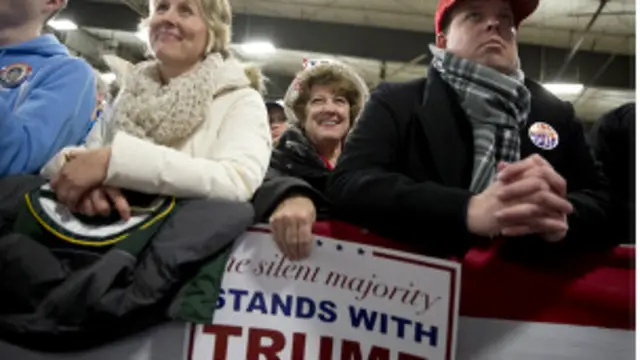 Seguidores de Donald Trump en Iowa