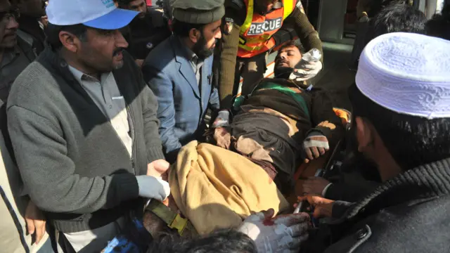 Korban serangan di Pakistan