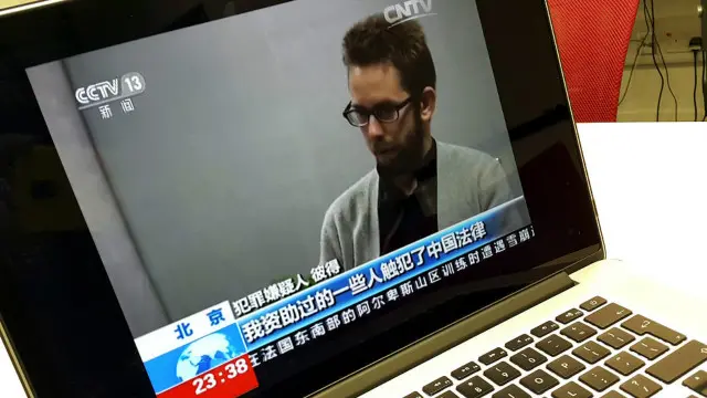 被中国当局逮捕的瑞典人权活动人士最近在央视上“认罪”。 