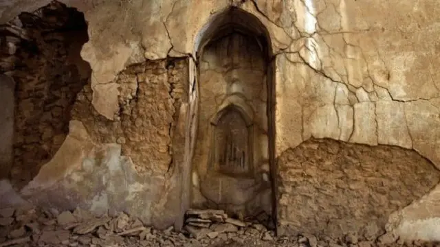 كان مسيحيو العراق يزورون الدير للاحتفال بعيد القديس إيليا