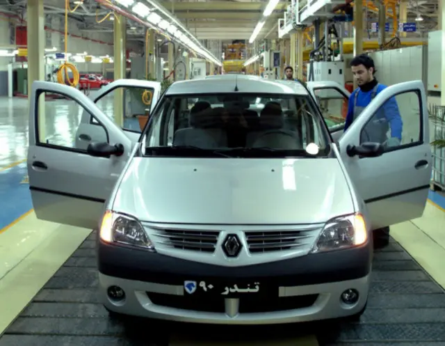Цех компании Renault в Тегеране, 2007 год