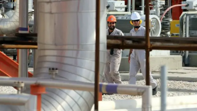 На предприятии газового сектора в Иране