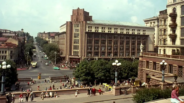 ЦУМ на Хрещатику, головний універмаг киян і гостей міста, 1960-ті роки