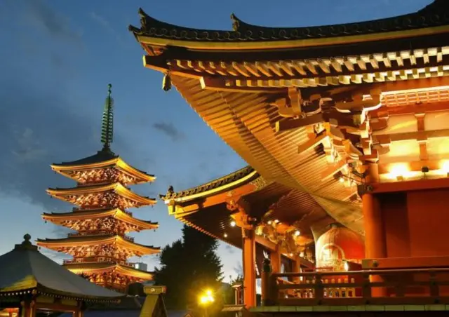 Đền Sensoji ở Nhật Bản