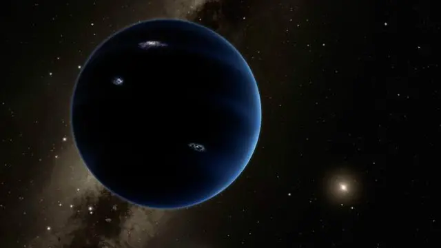 ये प्लानेट नाइन की कंप्यूटर से तैयार की गई आकृति है