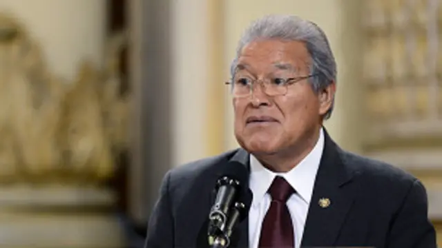 Salvador Sánchez Cerén, presidente de El Salvador