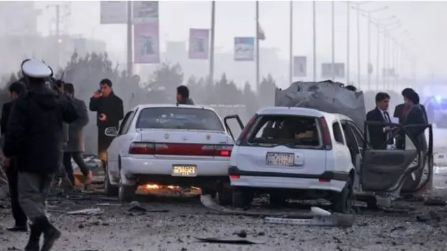 اتومبیل های متعددی در حادثه آسیب دیدند