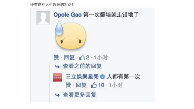 对于许多中国网友来说，第一次用翻墙软体去看看外头的网路世界，也闹了不少笑话。