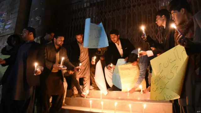 گذشتہ روز کوئٹہ میں بھی دعائیہ تقریب منعقد ہوئی