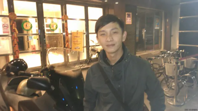 这次的选举是彭昱伦第一次投身选举