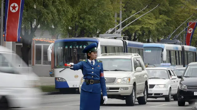 平壤街景2015年12月