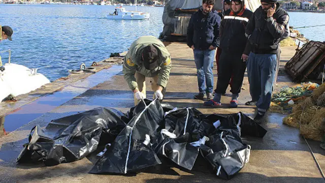 ایجین سمندر عبور کرنے کی کوشش میں سات سو افراد ڈوب چکے ہیں۔