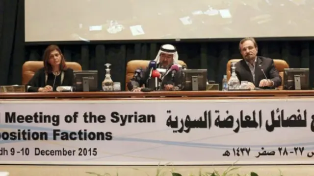 فصائل المعارضة السورية اتفقت على موقف مشترك بشأن محادثات السلام في الرياض الشهر الماضي