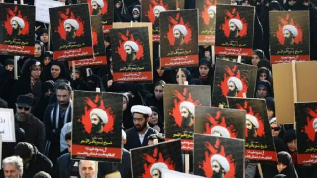 إعدام رجل الدين الشيعي البارز نمر النمر أثار غضب إيران