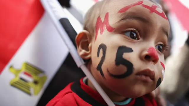 أسفرت ثورة 25 يناير/كانون الثاني عن الإطاحة بمبارك من الحكم.