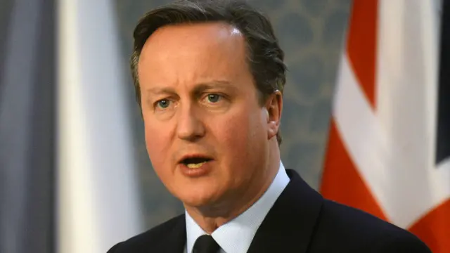 премьер-министр Великобритании Дэвид Кэмерон