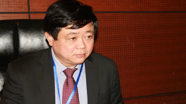 Ông Nguyễn Thế Kỷ, Phó Trưởng ban Tuyên giáo Trung ương, Giám đốc Trung tâm Báo chí Đại hội XII của Đảng Cộng sản Việt Nam