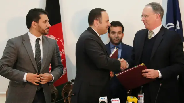 دغه تړون د نړيوال بانک او افغانستان ماليې وزارت تر منځ لاسليک شو