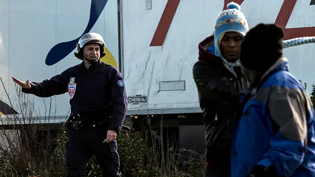 Мигранты в Кале