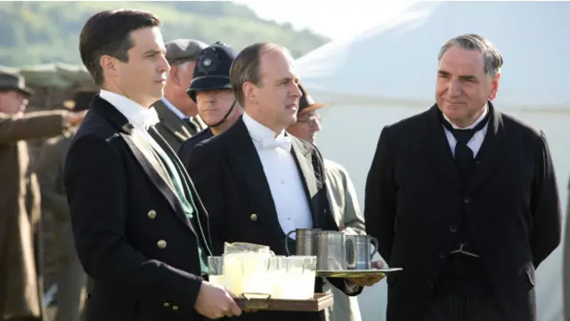 A série britânica 'Downton Abbey' parece ter aumentado a popularidade da figura do mordomo