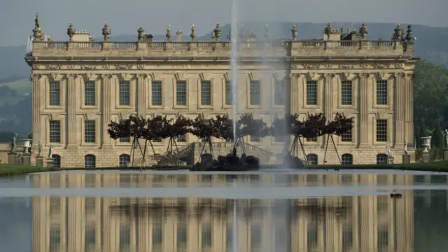 Chatsworth House, en Inglaterra.