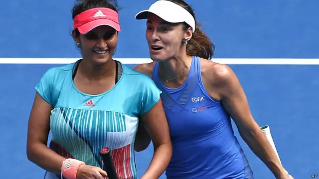 सानिया और हिंगिस