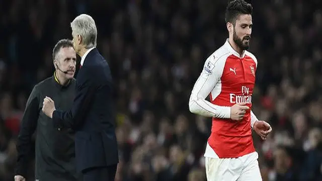 غيرو هو هداف أرسنال بإحرازه 12 هدفا في 24 مباراة في الدوري الانجليزي الممتاز هذا الموسم