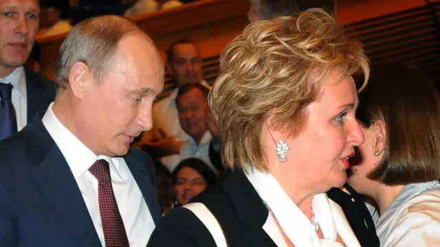 Президентская чета в Кремлевском дворце