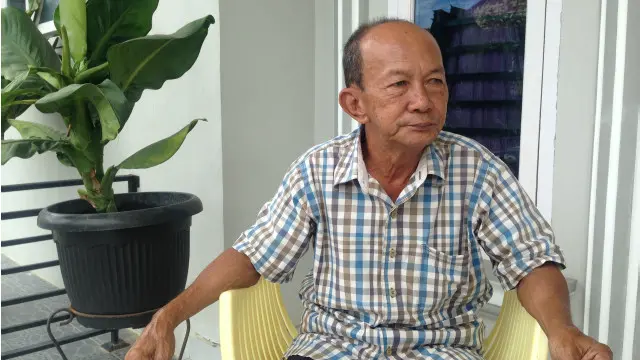 Gunturo, warga Srimenanti, Sungailiat, yang pernah memberikan rekomendasi agar kartu keluarga warga Ahmadiyah bisa keluar.