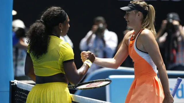 Серена Уильямс и Мария Шарапова