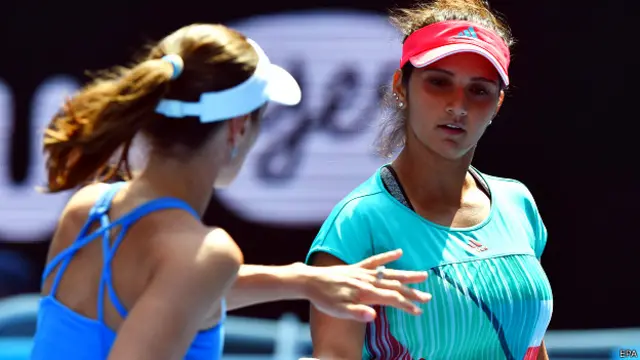 ثانیہ مرزا اور مارٹینا ہنگس کی جوڑی گذشتہ سال کی کامیاب ترین جوڑی رہی