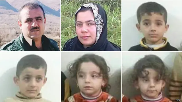 Mewlud ailesi o günkü faciada tamamen yok oldu: Eyüp İbrahim Mewlud (33), eşi Rezan Tofiq (31), çocukları Emir (7), Ahmet (6) ikizleri Evin ve Ejin (4)