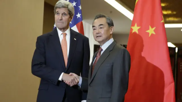 ABD Dışişleri Bakanı John Kerry'nin Çinli mevkidaşı Wang Yi ile görüşmesinden Kuzey Kore konusunda bir uzlaşma çıkmadı.