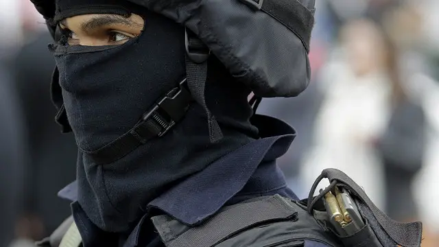 صور الفيديو خلال الاحتفال بعيد الشرطة أثناء تأمين وسط العاصمة في الذكرى الخامسة لثورة يناير