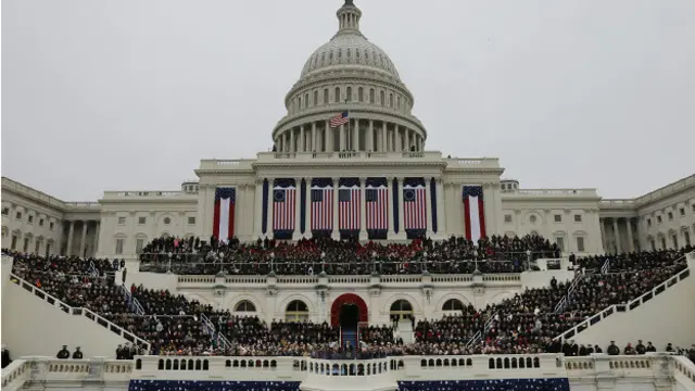 Congreso de EE.UU. el día de la investidura