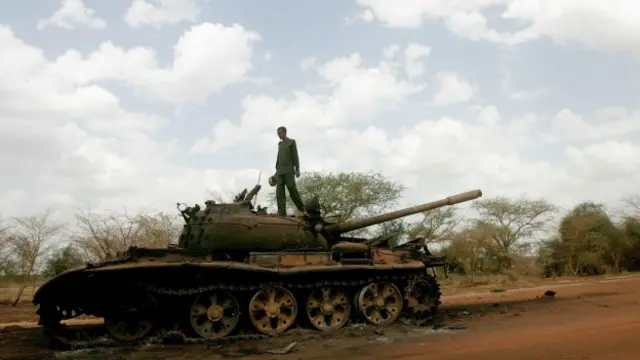 Граница между Суданом и Южным Суданом