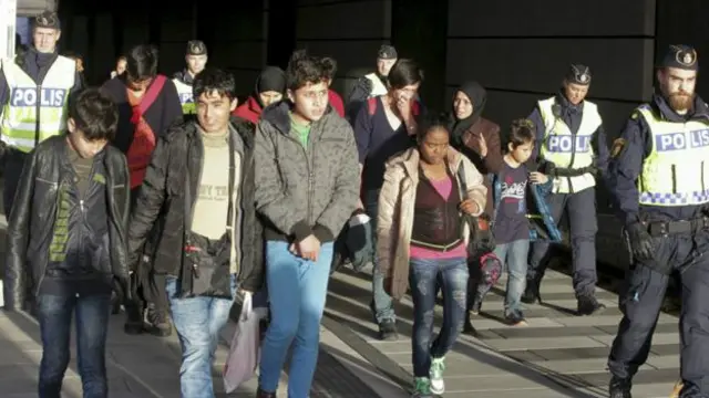 Miles de menores sin compañía de adultos llegaron a Suecia en 2015.