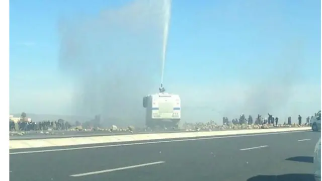 DBP'nin çağrısıyla Cizre'ye yapılmak istenen yürüyüşe polis gazla müdahale etti.