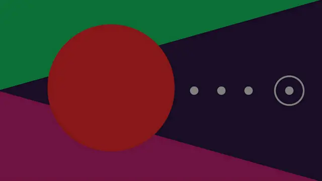 На этом варианте флага представлено положение Марса в Солнечной системе