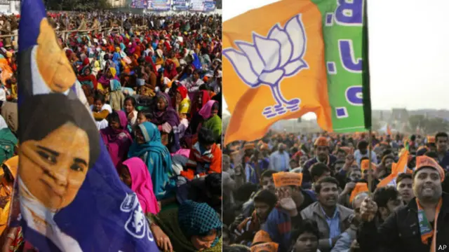 भाजपा, बसपा समर्थक