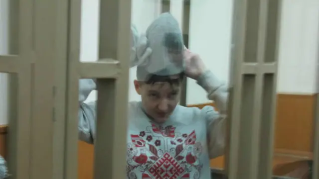 Надія Савченко в суді