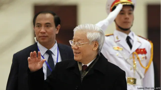 Ông Nguyễn Phú Trọng được bầu lại làm Tổng Bí thư