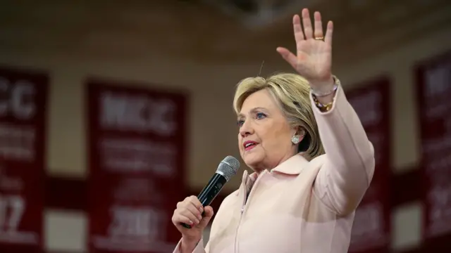 美国前国务卿希拉里