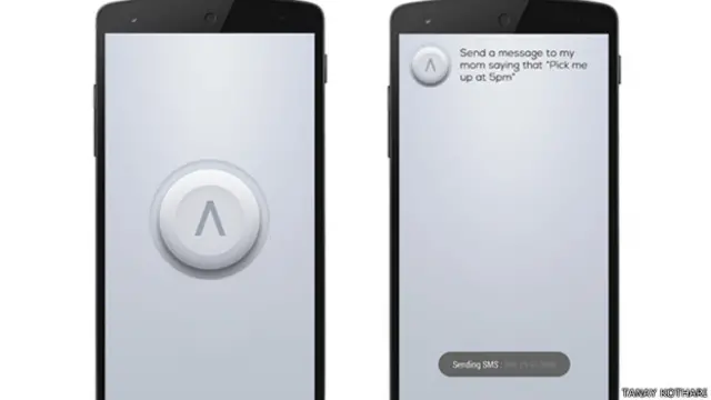 'आरिया' आवाज़ पहचान कर वेब ब्राउज़र की तरह काम करता है.