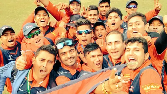 नेपाल की टीम