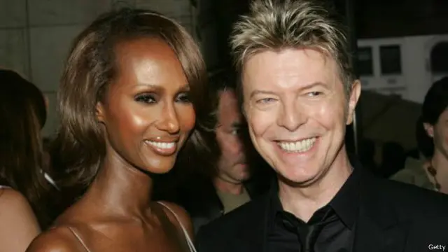 Боуї одружився із фотомоделлю і актрисою Іман у 1992 році (фото 2005 року)