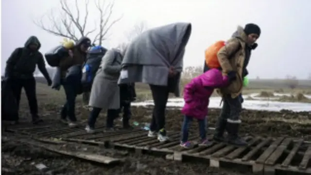 Los refugiados se enfrentan a una ardua travesía para llegar a países como Alemania, Austria y Suecia